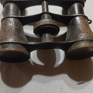 Vintage Binoculars with Textured Design